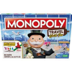 Hasbro Gaming Monopoly Travel World Tour Discount