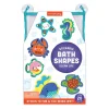 Mudpuppy Mud Puppy Ocean Life Stickable Bath Shapes Best Sale