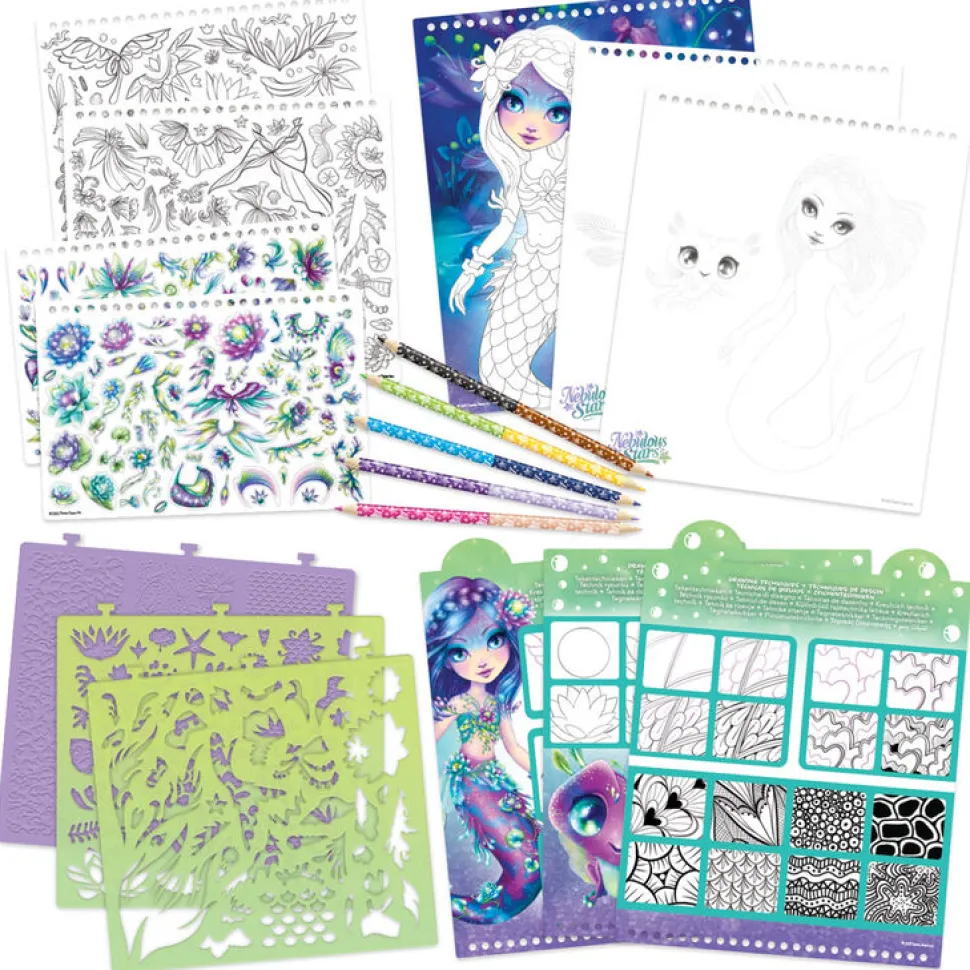 Nebulous Stars Creative Sketchbook - Nenuphia Hot