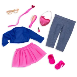 Our Generation 18 Inch(45cm) Deluxe Doll & Accessories Gift Set Amora "Full Of Love" Best Sale