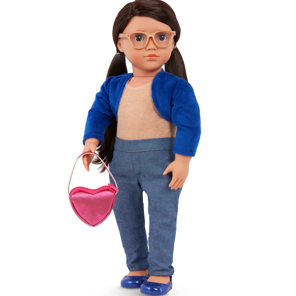 Our Generation 18 Inch(45cm) Deluxe Doll & Accessories Gift Set Amora "Full Of Love" Best Sale