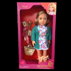 Our Generation 18Inch(45cm) Activity Doll Sage The Gardener Store