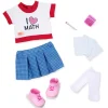 Our Generation Regular Outfit Perfect Math Math Class Outfit With Calculator Cheap