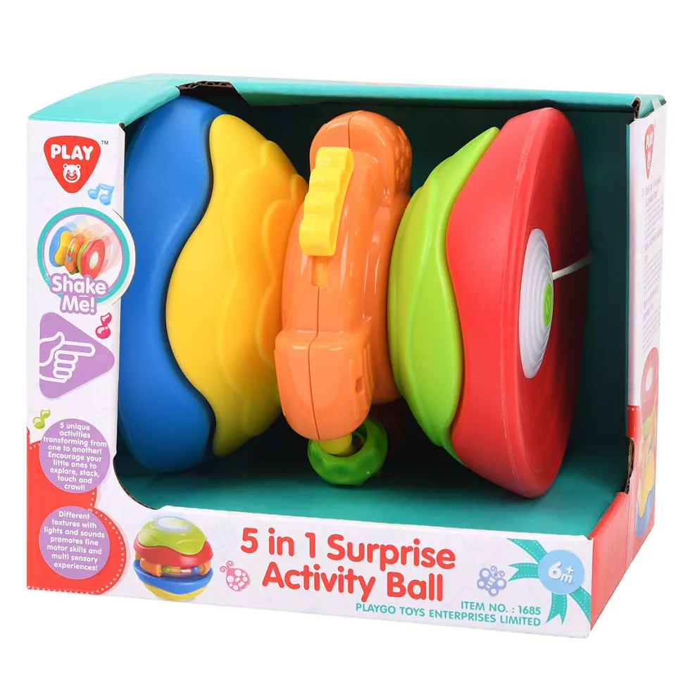 Playgo Toys Ent Ltd Playgo Toys Ent. Ltd. 5 In 1 Surprise Activity Ball Best