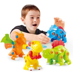 Playgo Toys Ent Ltd Playgo Toys Ent. Ltd. 4 In 1 Dino Workshop Set Flash Sale