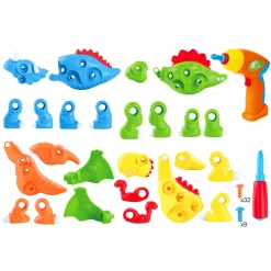 Playgo Toys Ent Ltd Playgo Toys Ent. Ltd. 4 In 1 Dino Workshop Set Flash Sale
