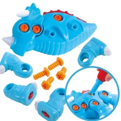Playgo Toys Ent Ltd Playgo Toys Ent. Ltd. 4 In 1 Dino Workshop Set Flash Sale