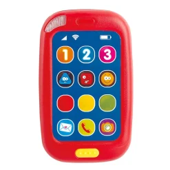 Playgo Toys Ent Ltd Playgo Toys Ent. Ltd. Baby Touch Learning Phone Red Fashion
