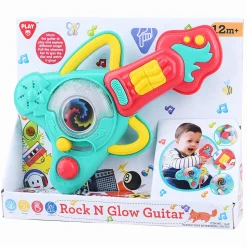 Playgo Toys Ent Ltd Playgo Toys Ent. Ltd. Battery Operated Rock N Glow Guitar Best Sale