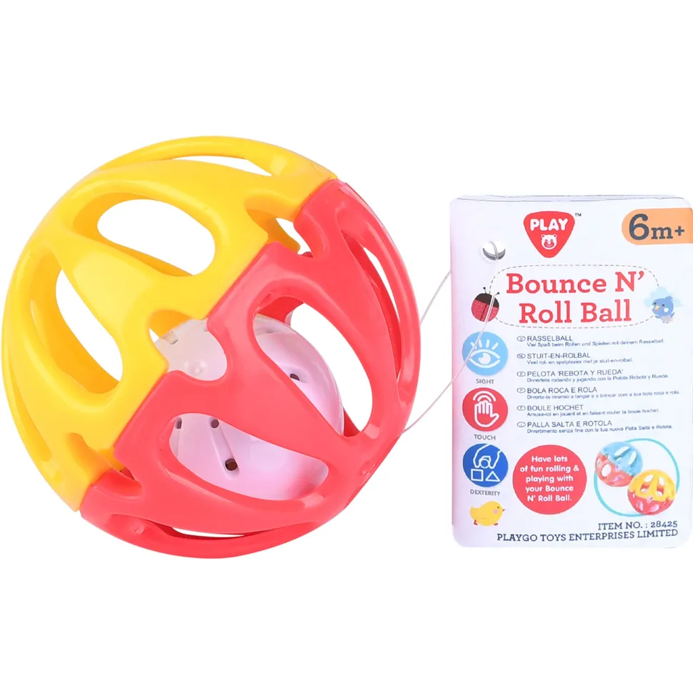 Playgo Toys Ent Ltd Playgo Toys Ent. Ltd. Bounce N Roll Ball Assorted Discount