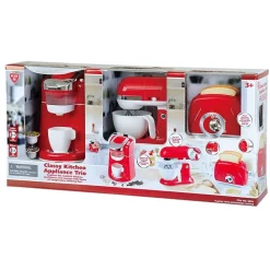 Playgo Toys Ent Ltd Playgo Toys Ent. Ltd. Classy Kitchen Appliance Trio Red Shop