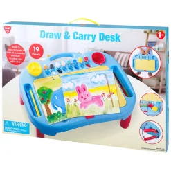 Playgo Toys Ent Ltd Playgo Toys Ent. Ltd. Draw & Carry Desk 19 Pieces Flash Sale
