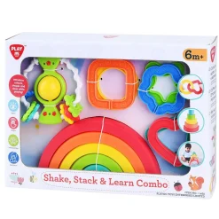 Playgo Toys Ent Ltd Playgo Toys Ent. Ltd. Shake, Stack & Learn Combo Cheap