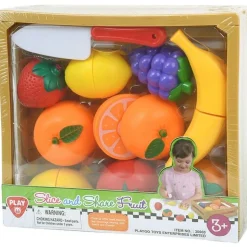 Playgo Toys Ent Ltd Playgo Toys Ent. Ltd. Slice And Share Fruit 11 Piece Store