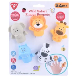 Playgo Toys Ent Ltd Playgo Toys Ent. Ltd. Wild Safari Finger Puppets Outlet