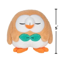 Pokemon 5 Inch Sleeping Plush Rowlet Outlet