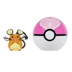 Pokemon Clip N Go Dedenne & Love Ball Flash Sale