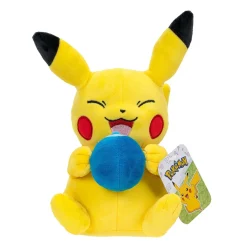 Pokemon 20cm Spring Plush Pikachu Holding Oran Berry Sale