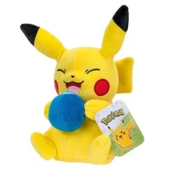 Pokemon 20cm Spring Plush Pikachu Holding Oran Berry Sale