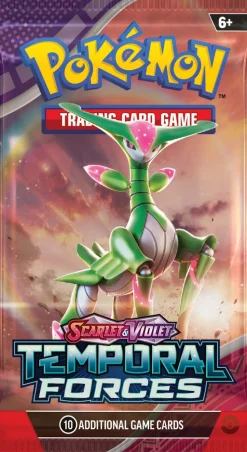Pokemon TCG Scarlet & Violet 5 Temporal Forces Booster Assorted Styles Hot
