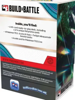 Pokemon TCG Scarlet & Violet 6 Twilight Masquerade Build & Battle Box Flash Sale