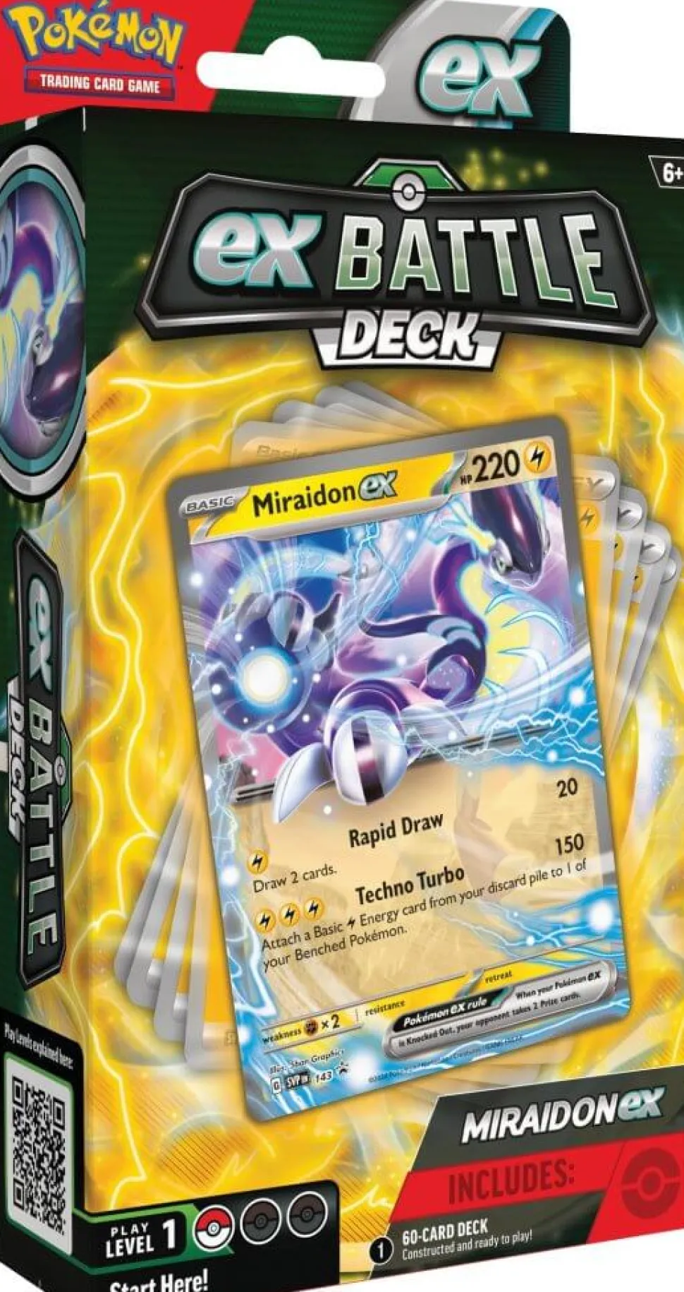 Pokemon Pokémon TCG Victini & Miraidon Ex Battle Deck Clearance