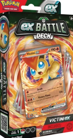 Pokemon Pokémon TCG Victini & Miraidon Ex Battle Deck Clearance