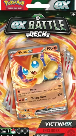 Pokemon Pokémon TCG Victini & Miraidon Ex Battle Deck Clearance