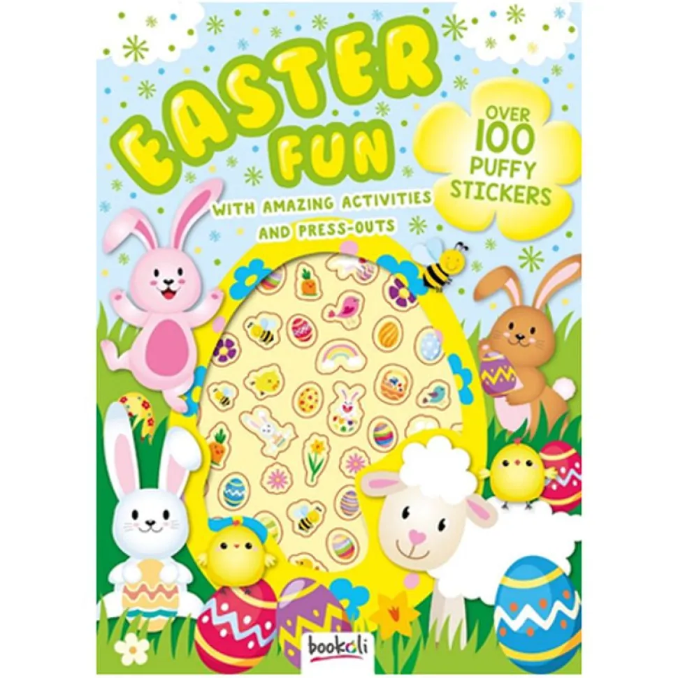 Hinkler PUFFY STICKER WINDOWS: EASTER FUN BOOK Flash Sale