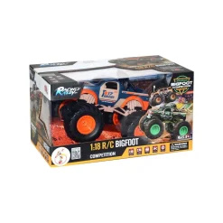 Toyworld NZ Racing Rally 1:18 Remote Control Bigfoot Bigfoot Beast Orange Wheels Flash Sale