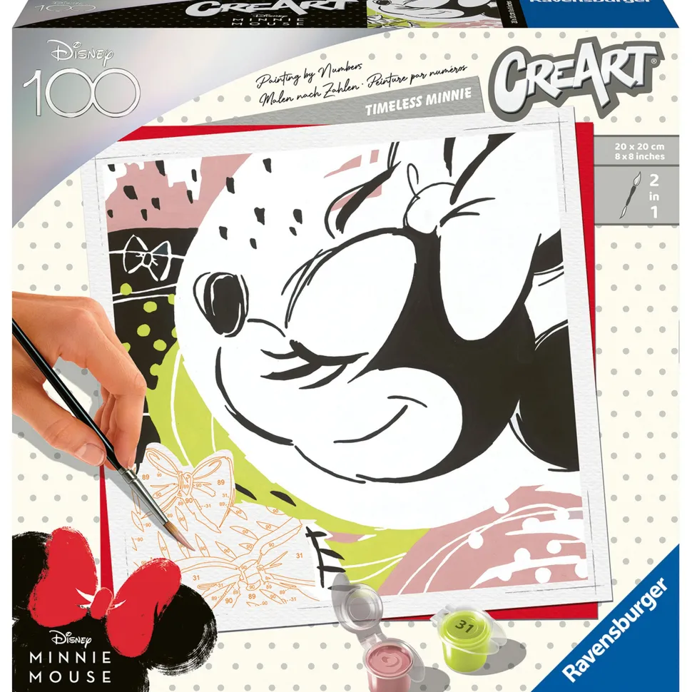 Ravensburger CreArt Disney 100 Timeless Minnie Paint By Number Discount