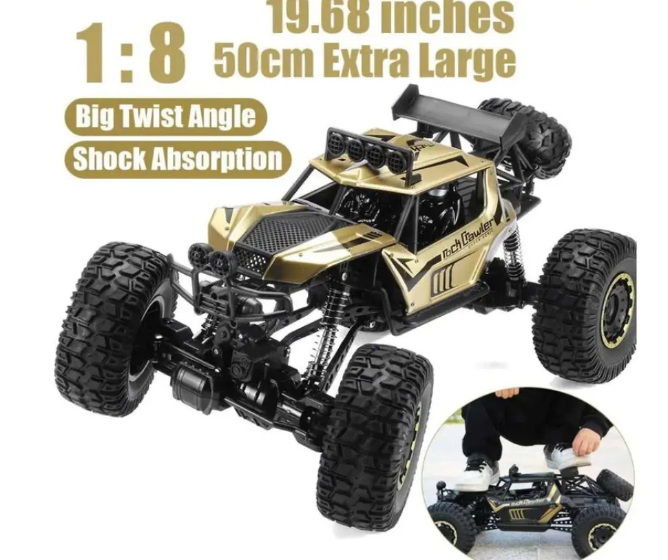 Toyworld NZ RC Rock Crawler 1:8 Alloy Super Large Cheap