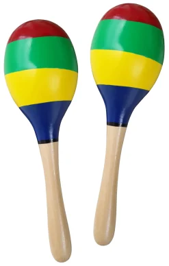 Toyworld NZ Ready Ace Audition Series Wooden Maracas Clearance
