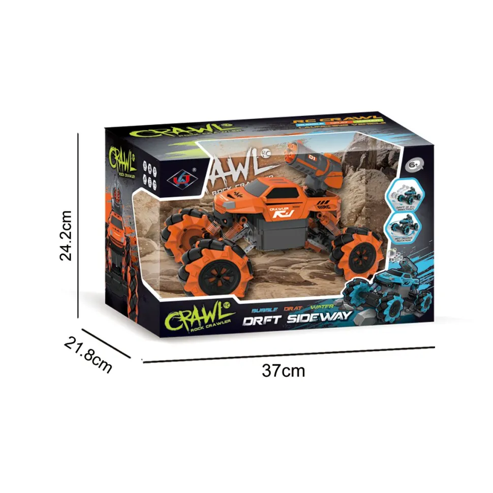 Toyworld NZ ROCK CRAWLER REMOTE CONTROL MISSILE LAUNCHING VEHICLE New