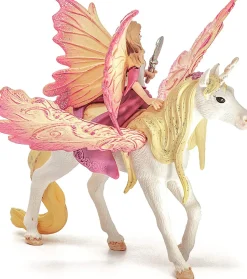 Schleich Bayala Fairy Feya With Pegasus Unicorn Clearance