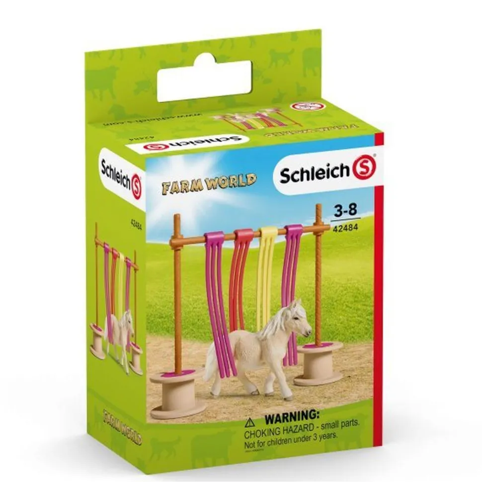Schleich Farm World Pony Curtain Obstacle Set Best