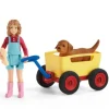 Schleich Farm World Puppy Wagon Ride Set Online