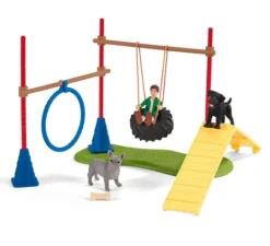 Schleich Farm World Puppy Agility Training Set Best Sale