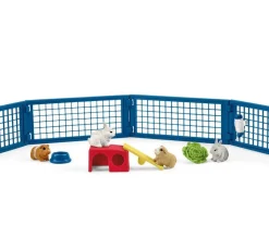 Schleich Farm World Rabbit And Guinea Pig Hutch Set Cheap
