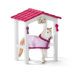 Schleich Horse Stall With Luistano Mare Set Outlet