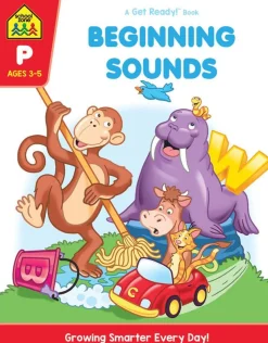 School Zone Get Ready Beginning Sounds Workbook Cheap
