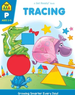 School Zone Get Ready Tracing Workbook Discount