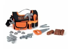 Smoby Black & Decker 21 Piece Fabric Tool Case Cheap