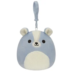Squishmallows 3.5 Inch Plush Clip-On Sol The Skunk Clearance