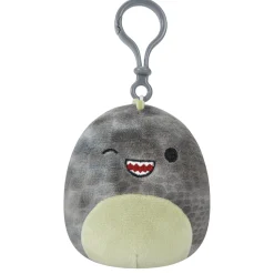 Squishmallows 3.5 Inch Plush S15 Clip-On Xander Grey Winking TRex Hot
