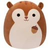 Squishmallows 5 Inch Plush Sawyer The Brown Squirrel New