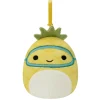 Squishmallows 3.5 Inch Plush S15 Clip-On Maui Pineapple With Scuba Mask Store