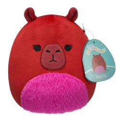 Squishmallows 7.5 Inch Plush S20 Marcia Maroon Capybara With Fuzzy Belly Online