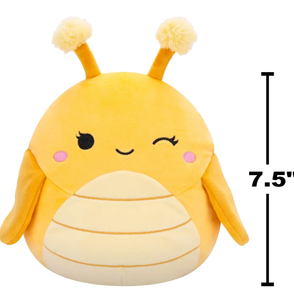 Squishmallows 7.5 Inch Plush S20 Greer Winking Yellow Grasshopper Flash Sale