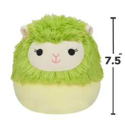 Squishmallows 7.5 Inch Plush Cavaleri The Green Alpaca Fashion